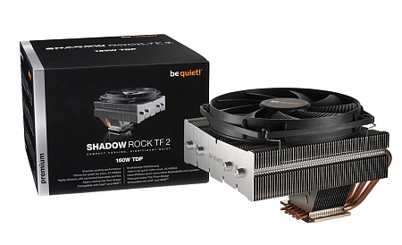 AC be quiet! "Shadow Rock LP" (14,8-25,5dBA, 1500RPM, 120mm, PWM, 130W, 4x6mm, 390g.)