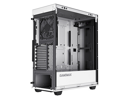 Компьютерный корпус Gamemax Precision, Midi-Tower, ATX, Белый