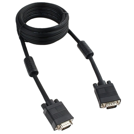 Cable VGA Premium  3.0m, HD15M/HD15M Black, Cablexpert, CC-PPVGA-10-B