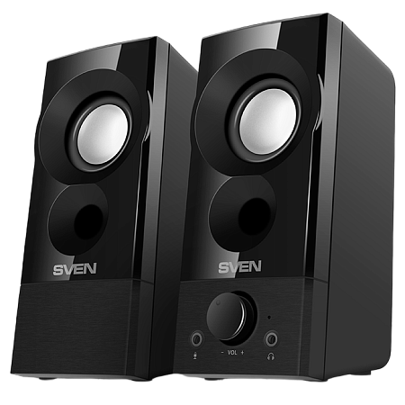Speakers SVEN "357" Black, 6w, USB / DC 5V power