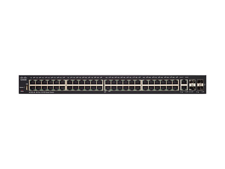 48-port 10/100Mbps Smart Switch Cisco SF250-48, 2xSFP, 2xSFP Combo
