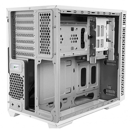 Case ATX Chieftec UK-02W-OP, w/o PSU, 0.5mm, Front Mesh, Dust filter, 2xUSB3.0, 1xUSB-C, 2x2.5", 1x3