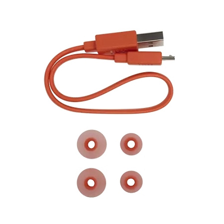 Earphones  Bluetooth  JBL T115BT. Coral Red