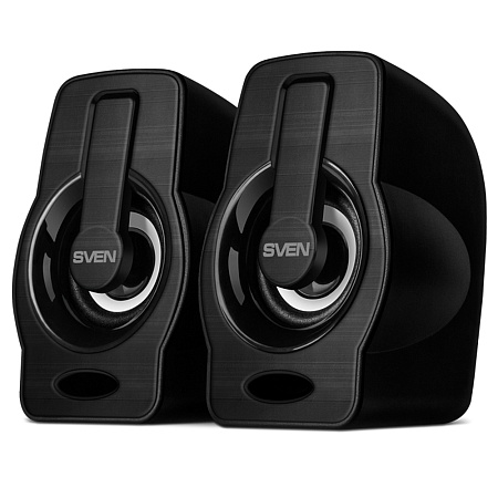 Speakers SVEN "255" Black, 4w, USB power, Dynamic RGB lighting