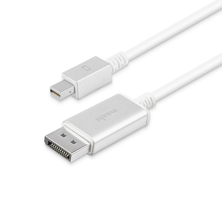 Cable MOSHI MiniDP to DP (4K@60) 1.5m, White