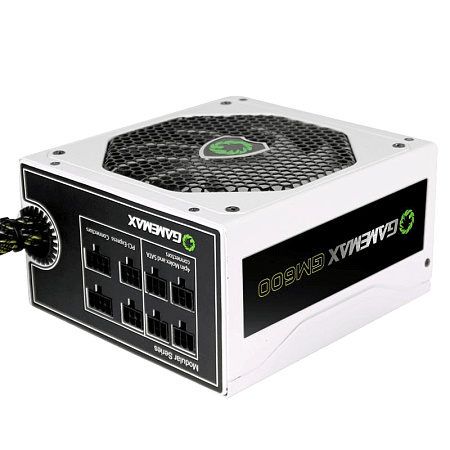 Power Supply ATX 600W GAMEMAX GM-600, 80+ Bronze, 140mm, Active PFC+Double tube forward, DC/DC, Full
