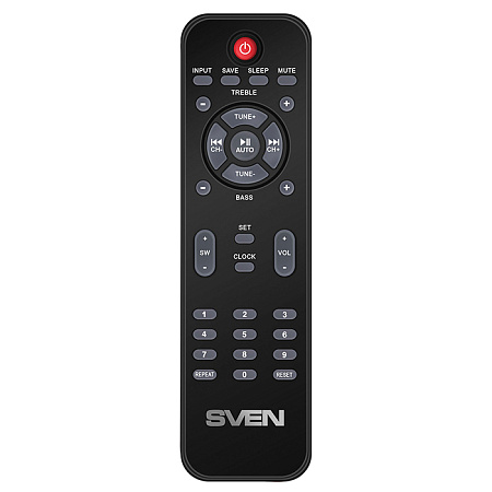 Speakers SVEN "MS-2051" SD-card, USB, FM, remote control, Bluetooth, Black, 55w/30w + 2x12.5w/2.1