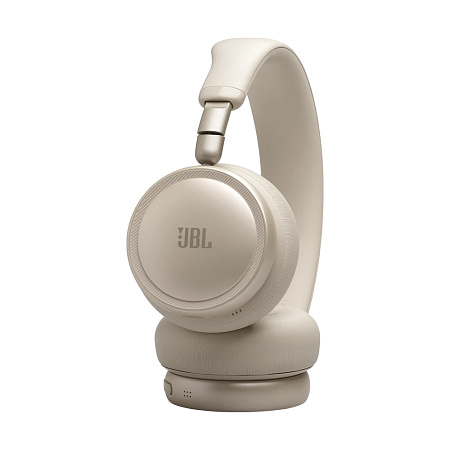 JBL On-Ear Headphones with MIC Bluetooth Live 680NC, Beige