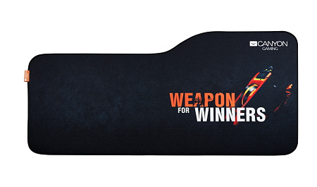 Gaming Mouse Pad Canyon MP-10, 930 x 350 x 430mm, Anti-fraying stitching, Anti-slip rubber base
