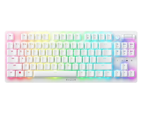 Клавиатура Razer DeathStalker V2 Pro, Беспроводное, Белый