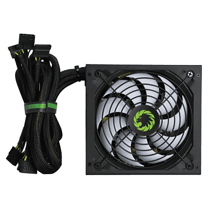 Power Supply ATX 650W GAMEMAX GP-650, 80+ Bronze, 140mm, Active PFC, DC/DC, Flat cable design, Black