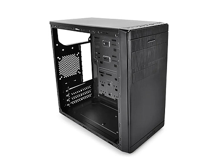 Case mATX Deepcool WAVE V2, w/o PSU, 0.5mm, USB3.0, USB2.0, 2x3.5", Black