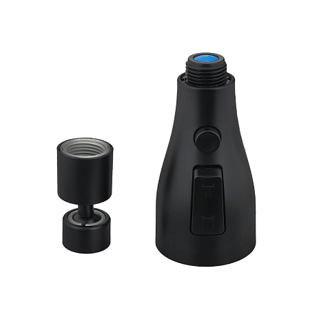 NOVEEN Aerator dual-function for faucet stainless steel XL1077 Black