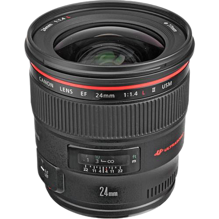 Prime Lens Canon EF 24mm f/1.4L II USM Prime Lens Canon EF 24mm f/1.4L II USM