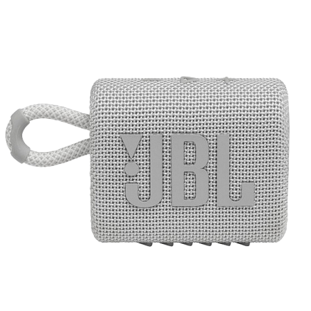 Portable Speakers JBL GO 3, White