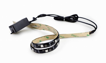 LED Strip Light USB, 2 x 50 cm, Cablexpert LED-2SU-RGB50-01