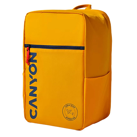 Backpack Canyon CSZ-02, for Laptop 15,6", For low-cost airlines,20L,Anti-theft hidden zipper, Yellow Backpack Canyon CSZ-02, for Laptop 15,6", For low-cost airlines,20L,Anti-theft hidden zipper, Yellow