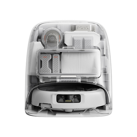 DJI Robot Vacuum Cleaner ROMO P, White