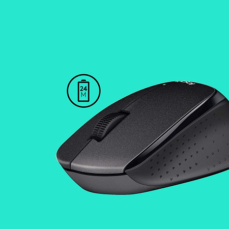 Беcпроводная мышь Logitech B330, Чёрный