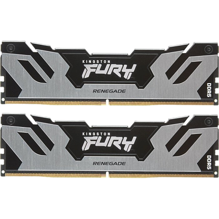 .64GB DDR5-6000MHz  Kingston FURY Renegade (Kit of 2x32GB) (KF560C32RSK2-64), CL32-38, 1.35V, Silver