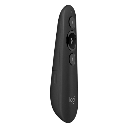Presenter Logitech R500s, Class 2 Laser, Range: 20m, Bluetooth/2.4 Ghz, 1xAAA, Graphite