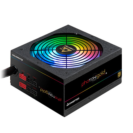 Блок питания для компьютеров Chieftec GDP-750C-RGB, 750Вт, ATX, Полумодульный