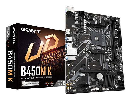 MB AM4 Gigabyte B450M K  mATX