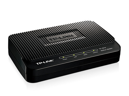 ADSL Modem TP-LINK "TD-8616",1xEthernet port, ADSL/ADSL2/ADSL2+, Splitter, Annex A