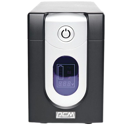 UPS PowerCom IMD-1000AP 1000VA/550W Line Interactive, AVR, LCD, RJ45/RJ11, USB, 3xSchuko Sockets