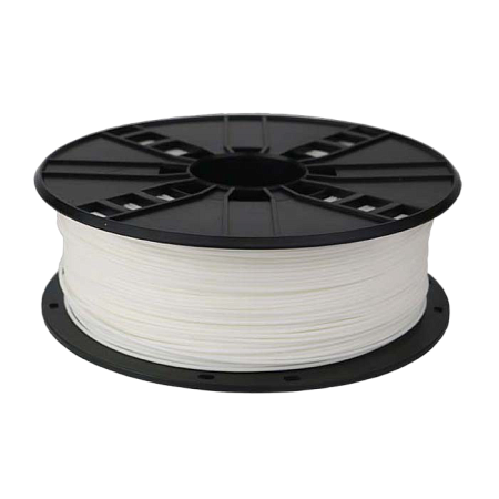 PLA 1.75 mm  GEMMA printer spool White Filament, 0.2 kg, Gembird 3DP-PLA1.75GE-01-W