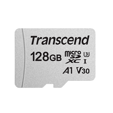 Карта памяти Transcend MicroSDXC Class 10, 128Гб (TS128GUSD300S)