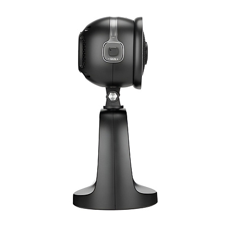 Boya All-in-one USB Microphone with LED Ring Light, 4K Camera (BY-CM6B), USB A to C (1.2m), Black