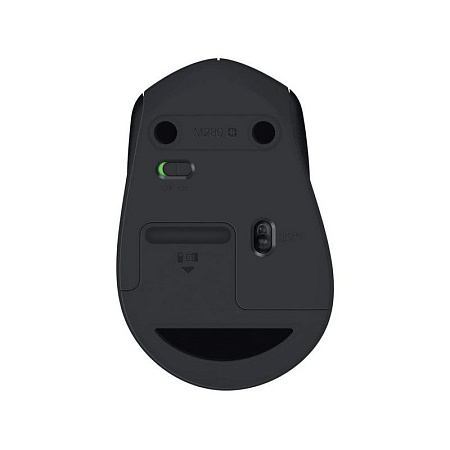 Wireless Mouse Logitech M280, 1000 dpi, 3 buttons, Ergonomic, 78g., 1xAA, 2,4Ghz, Black