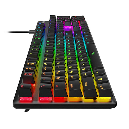 Gaming Keyboard HyperX Alloy Origins, Mechanical, Linear SW, Aluminum, Onboard Memory, Game Mode, RG