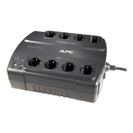 APC Back-UPS BE550G-RS, ES 8 Outlet 550VA 230V CEE 7/7