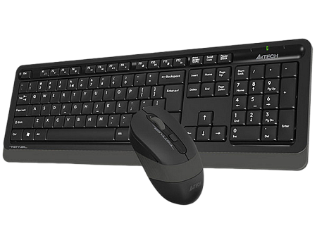 Wireless Keyboard & Mouse A4Tech FG1010S,12 Fn Keys, Laser Engraving, Splash Proof, Silent Mouse, 12 Wireless Keyboard & Mouse A4Tech FG1010S,12 Fn Keys, Laser Engraving, Splash Proof, Silent Mouse, 12