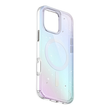 Uniq Case for iPhone 16 Pro Coehl with Magclick Charging Celest, Iridescent