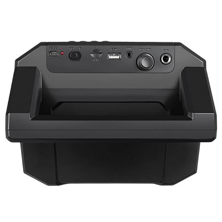 Speakers SVEN "PS-435" 20w, Black, Bluetooth, microSD, FM, AUX, USB, Karaoke, 2000mA*2