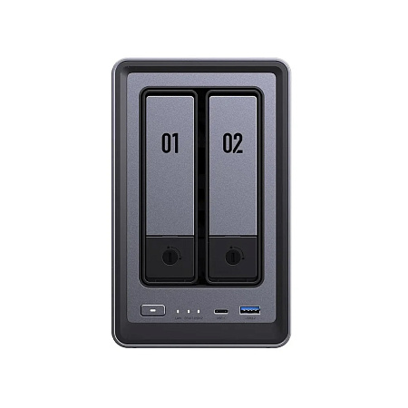 UGREEN Network Attached Storage DXP2800 2-Bay (Diskless) EU, Black