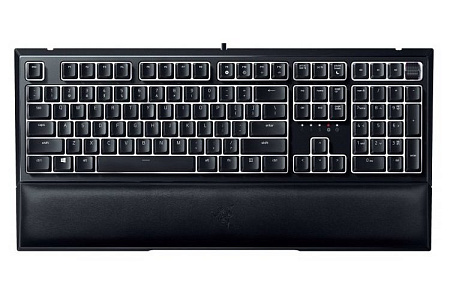 Gaming Keyboard Razer Ornata V2, Mecha-Membrane, Digital Wheel, Media Controls, Wrist Rest, Macro, R