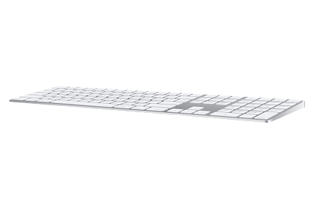 Apple Magic Keyboard with Numeric Keypad - Russian, Lightning, White