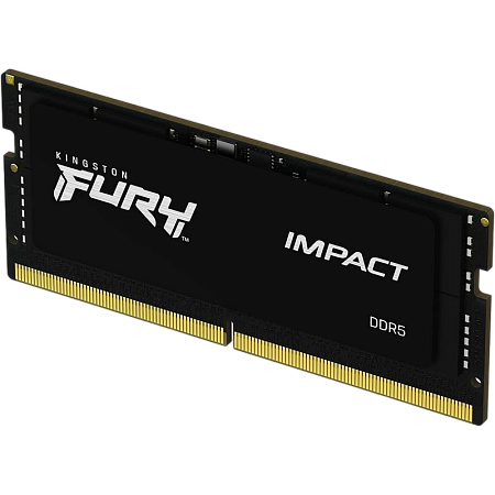 16GB DDR5-5600MHz SODIMM Kingston FURY Impact (KF556S40IB-16), CL40, 1.1V, Intel XMP 3.0, Black 16GB DDR5-5600MHz SODIMM Kingston FURY Impact (KF556S40IB-16), CL40, 1.1V, Intel XMP 3.0, Black