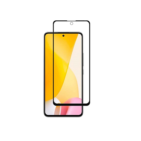 Helmet Diamond Glass 4D Xiaomi 12 Lite, Black