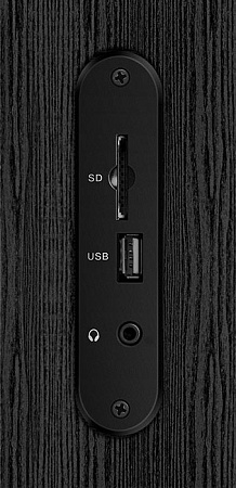 Speakers SVEN "SPS-615" Black, 20w, Bluetooth, SD, USB Flash, Remote Control