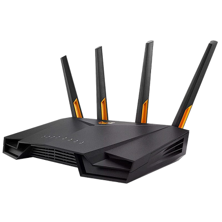 Wi-Fi 6 Dual Band ASUS TUF Gaming Router "TUF-AX3000 V2", 3000Mbps, OFDMA, 4xGbit, 1x2.5Gbit, USB3.0