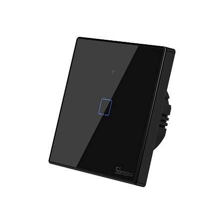 Sonoff Wi-Fi Smart Touch Wall Switch TX Series 1-Gang (Neutral Wire), Black Sonoff Wi-Fi Smart Touch Wall Switch TX Series 1-Gang (Neutral Wire), Black