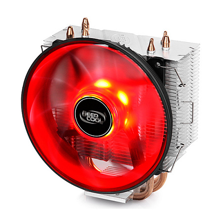 AC Deepcool "GAMMAXX 300R" (17.8-21dBA, 55.50CFM,120mm, Red LED, PWM, 130W, 429g.) AC Deepcool "GAMMAXX 300R" (17.8-21dBA, 55.50CFM,120mm, Red LED, PWM, 130W, 429g.)