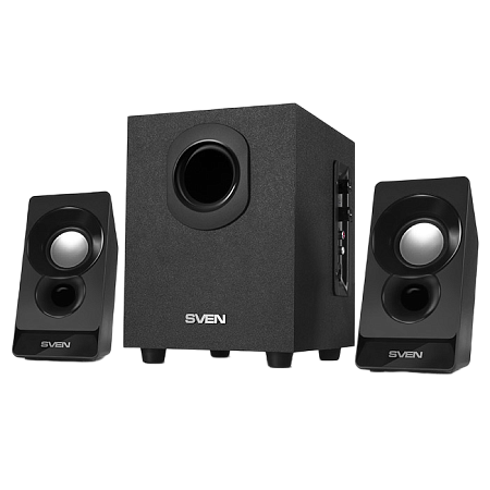 Speakers SVEN "MS- 85" Black, 10w / 5w + 2x2.5w / 2.1