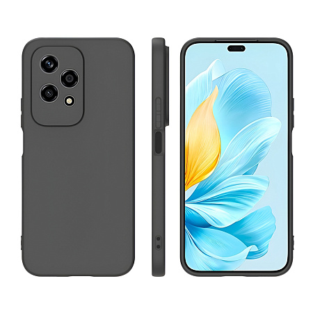 WOO Case Liquid Silicone Honor 200 Lite, Black
