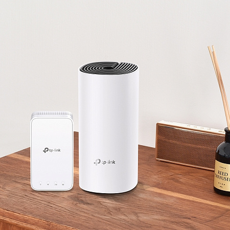 Whole-Home Mesh Dual Band Wi-Fi AC System TP-LINK, "Deco M3(2-pack)", 1200Mbps, MU-MIMO, Gbit Ports